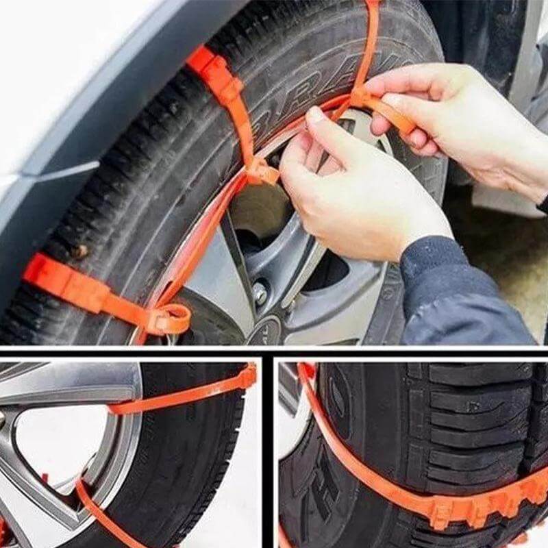 Anti-slip Tire Chains (10pcs)