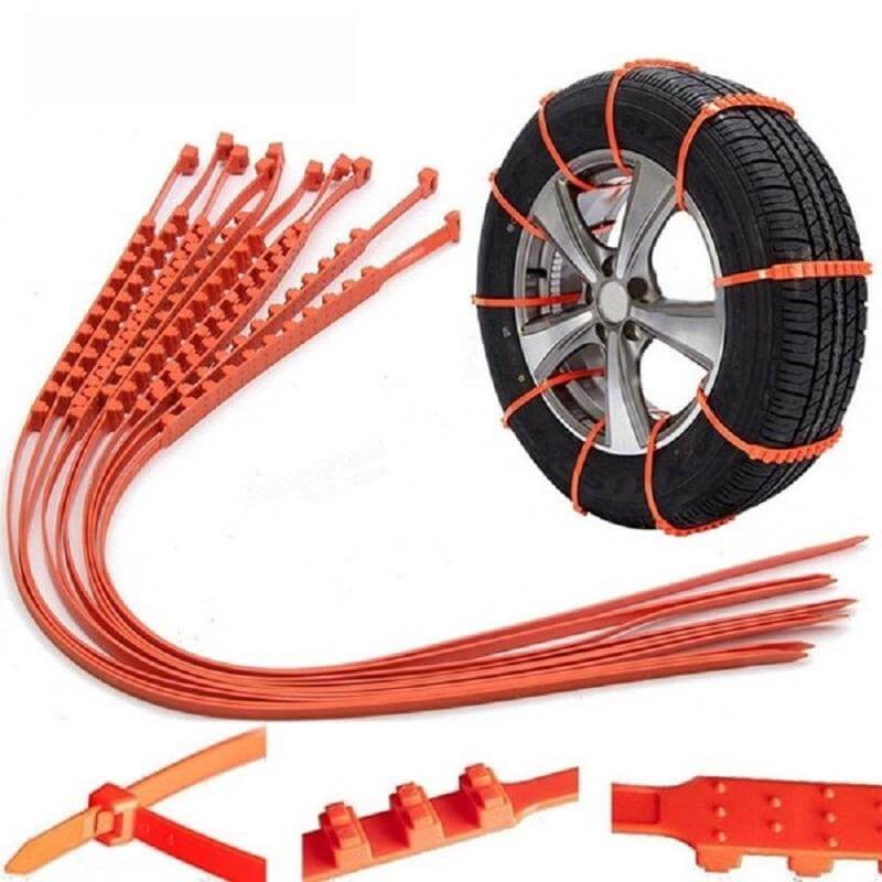 Anti-slip Tire Chains (10pcs)
