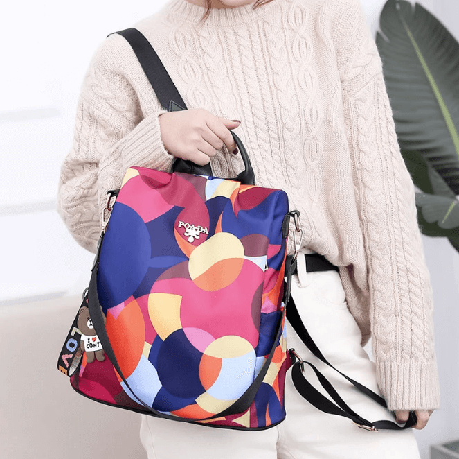Anti-Theft Women Backpack