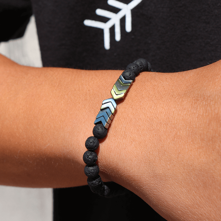 Sacred Arrow Diffuser Bracelet