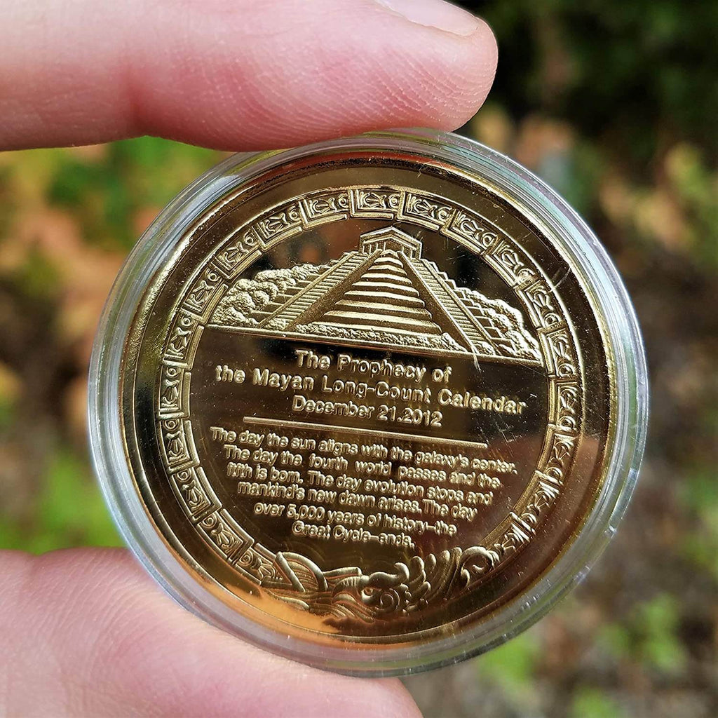Aztec Calendar Medallion