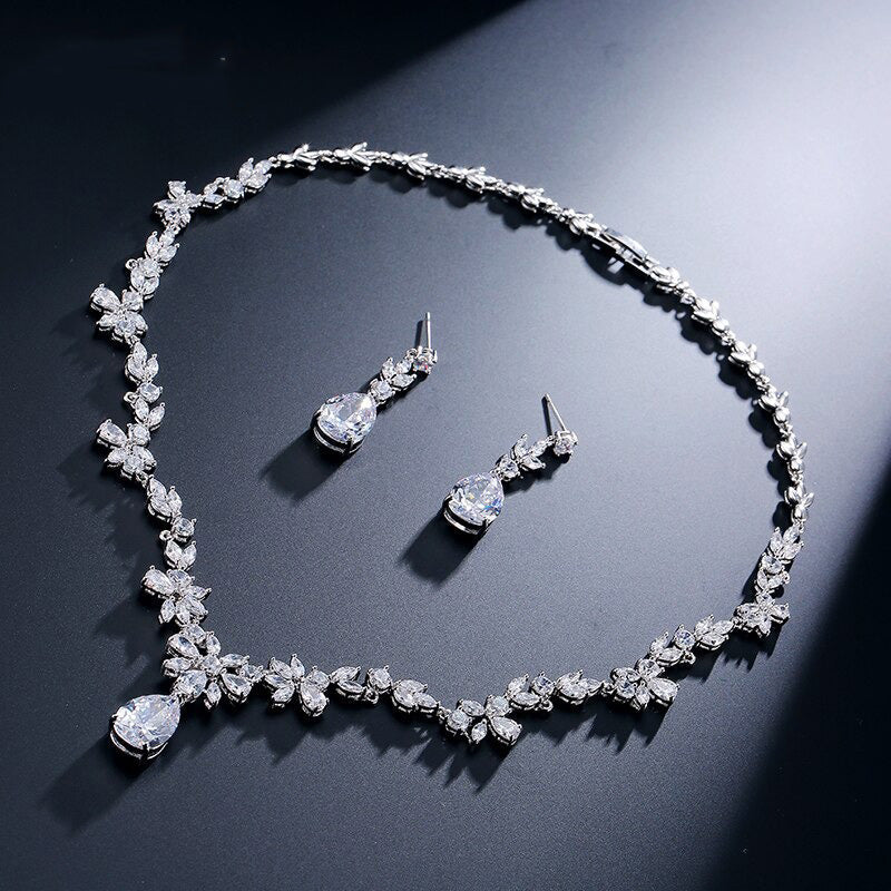 Women's Crystal Jewelry Set