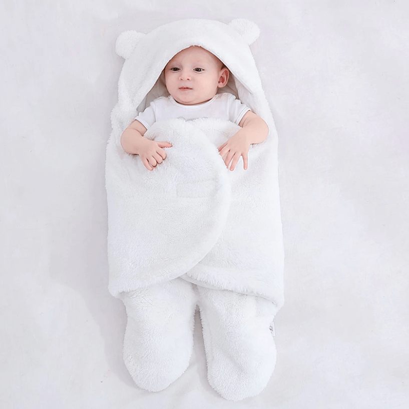 Ultra-soft baby sleeping bag