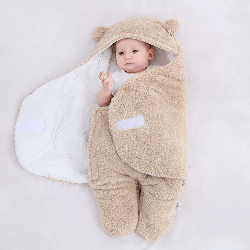 Ultra-soft baby sleeping bag