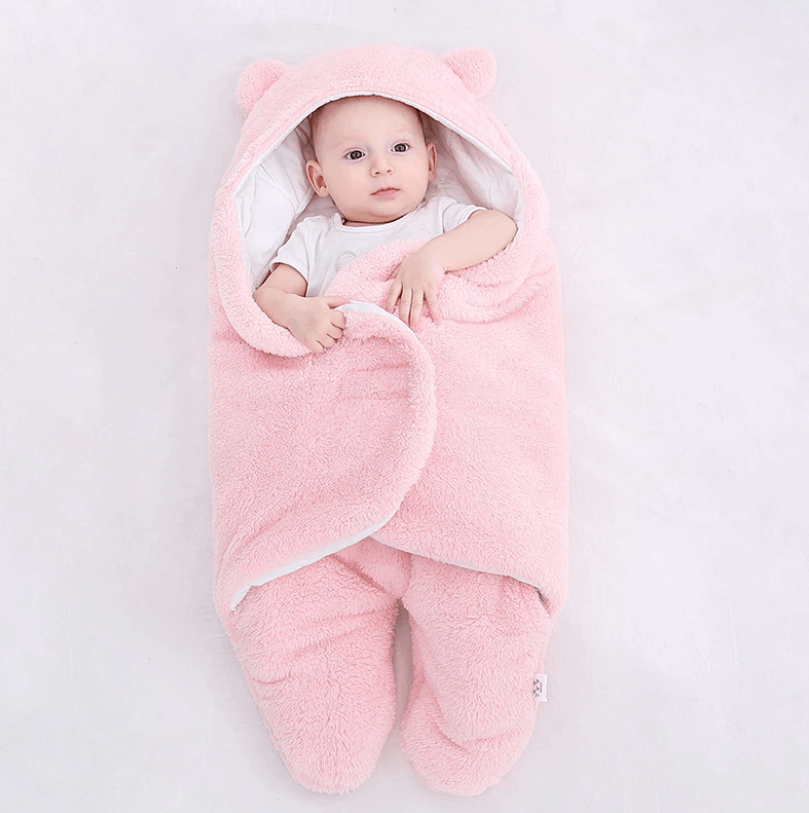 Ultra-soft baby sleeping bag