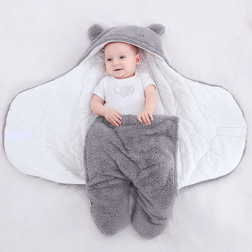 Ultra-soft baby sleeping bag