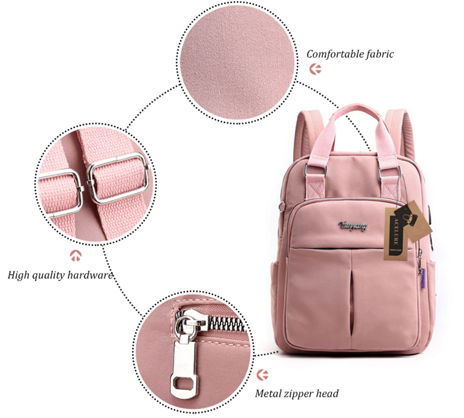 USB Charging Backpack