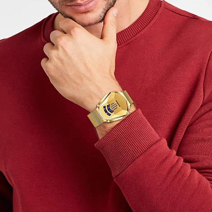 Diamond Style Waterproof Quartz Wrist Watch