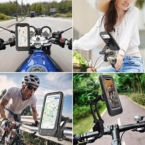 Waterproof Bicycle Phone Mounting Cover