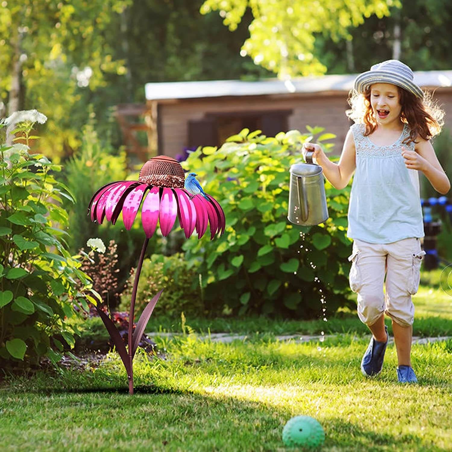 Coneflower Bird Feeder