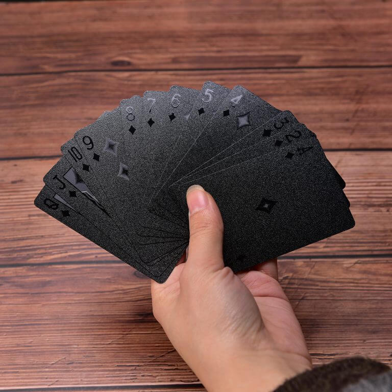 Black Magic Diamond Playing Cards