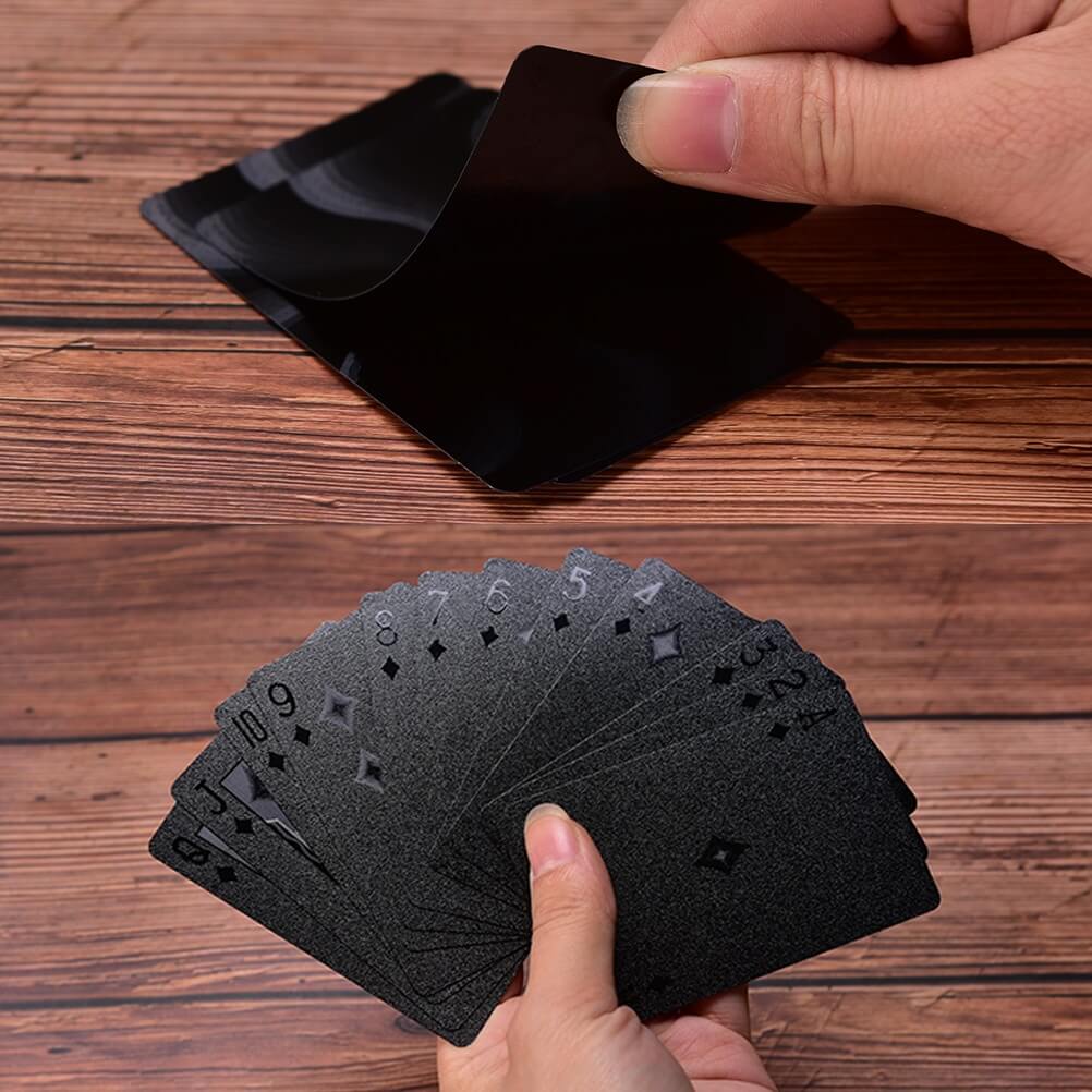 Black Magic Diamond Playing Cards
