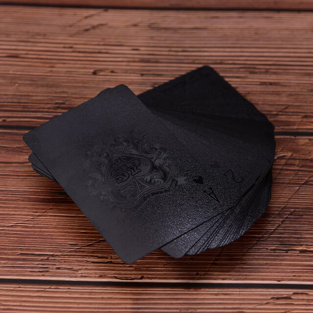 Black Magic Diamond Playing Cards