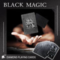 Black Magic Diamond Playing Cards