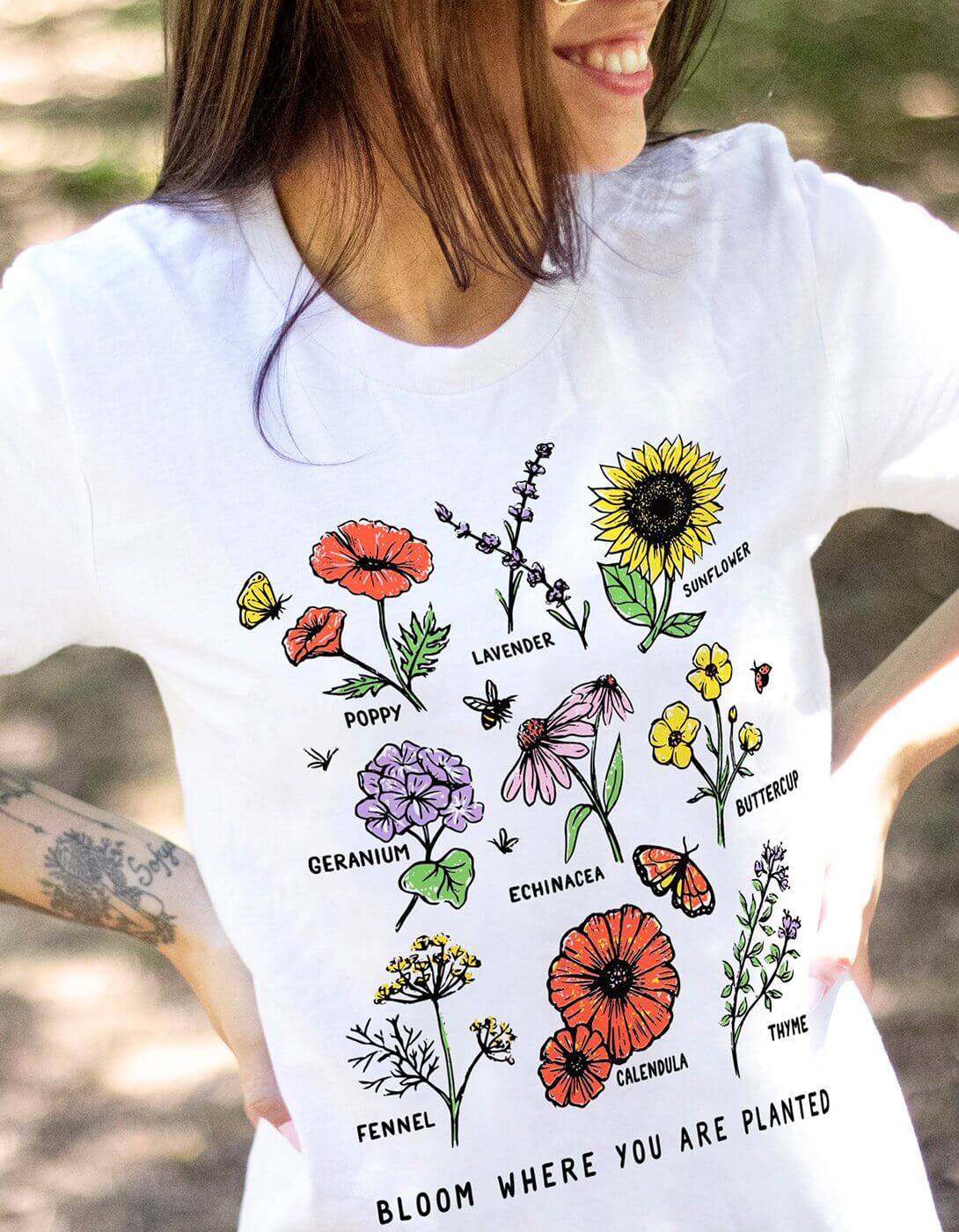 Bloom Where You're Planted Tee