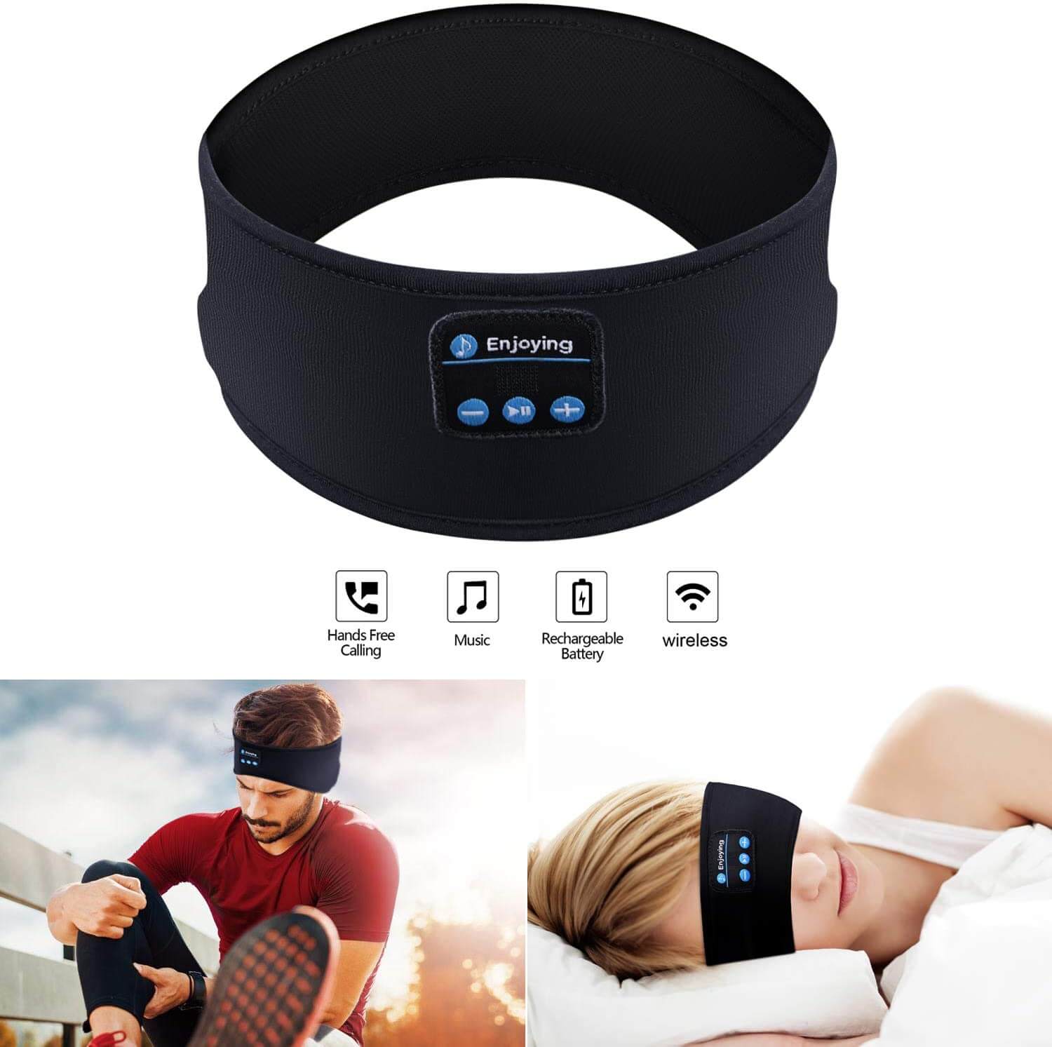 Wireless Bluetooth Headband