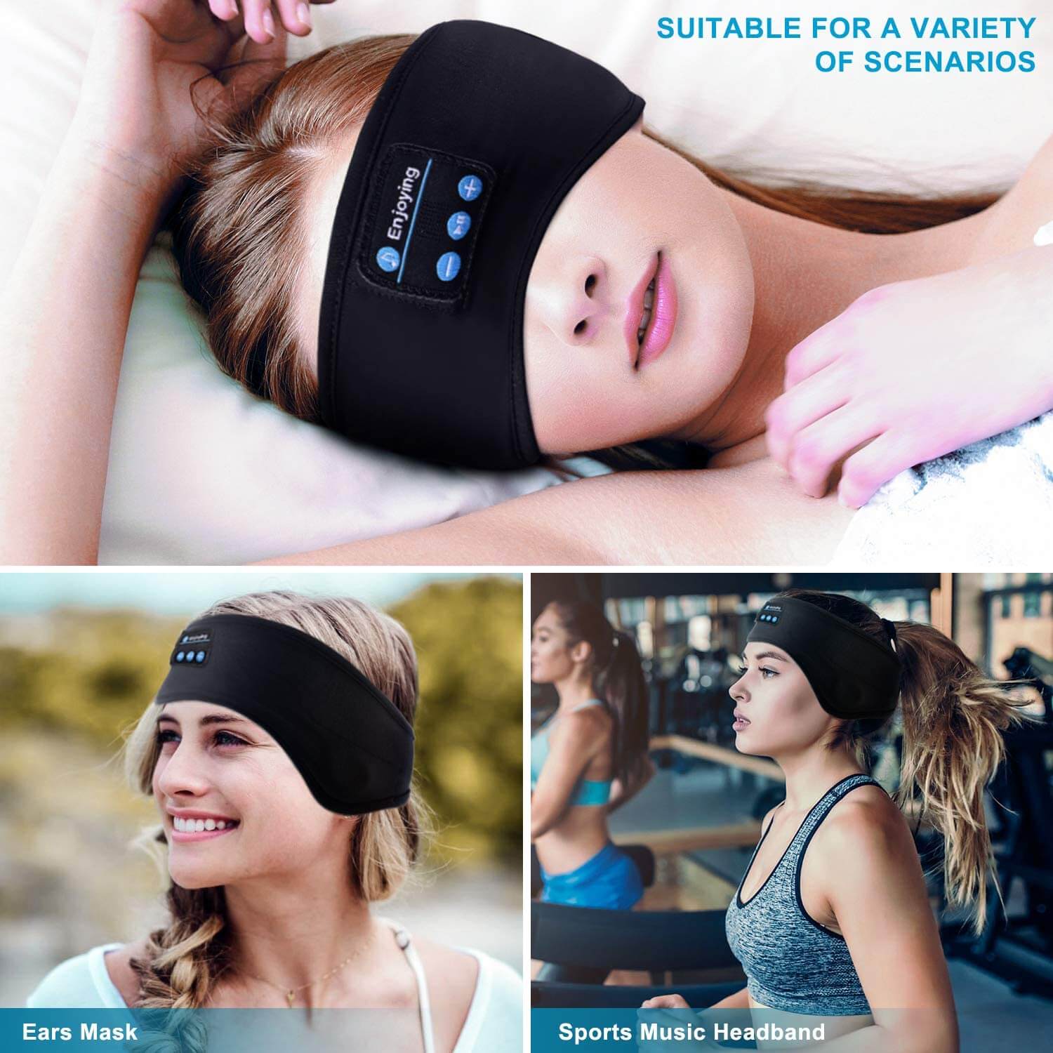 Wireless Bluetooth Headband