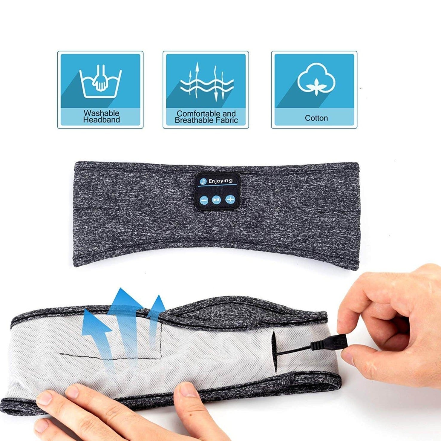 Wireless Bluetooth Headband