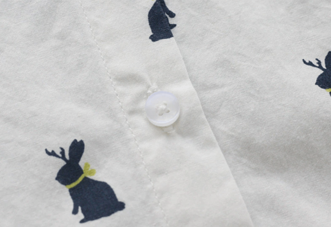 Bunny - Skjortekjolen med kanintrykk