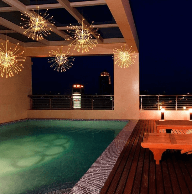 LED Star Burst Lights