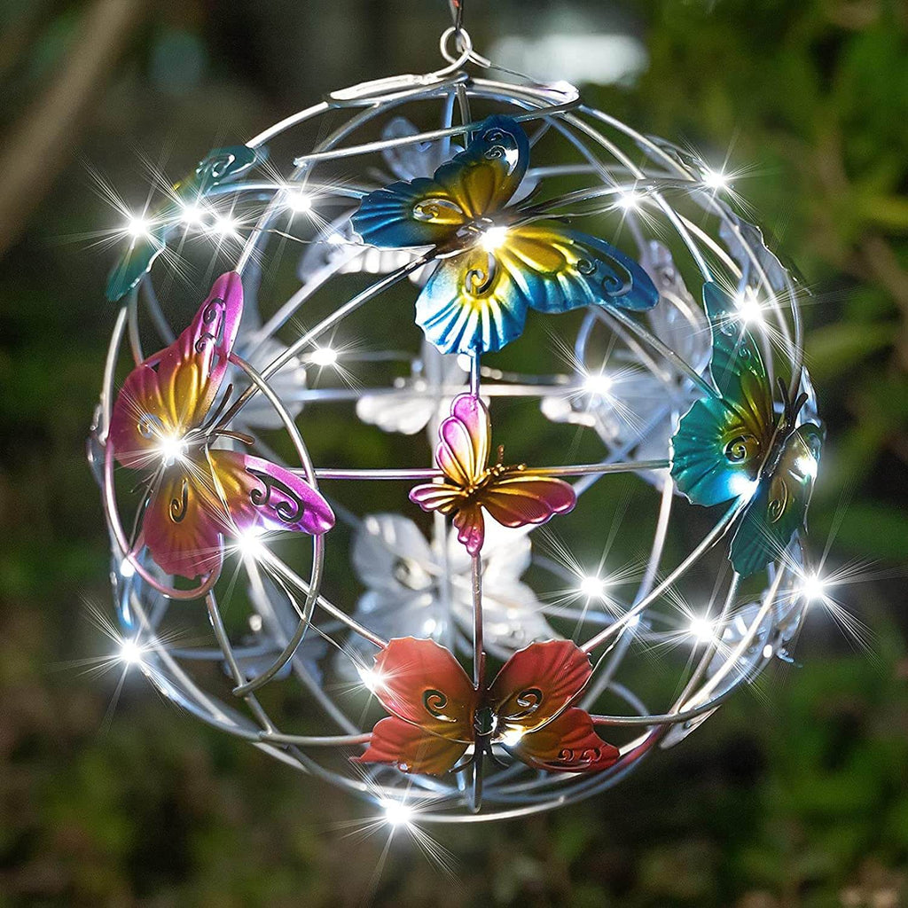 Sunlit Mesh Butterfly Orb