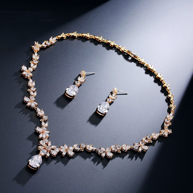 Women's Crystal Jewelry Set