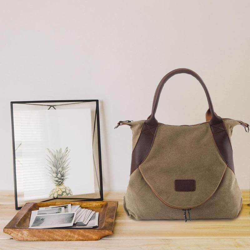 Large Pocket Canvass Bag