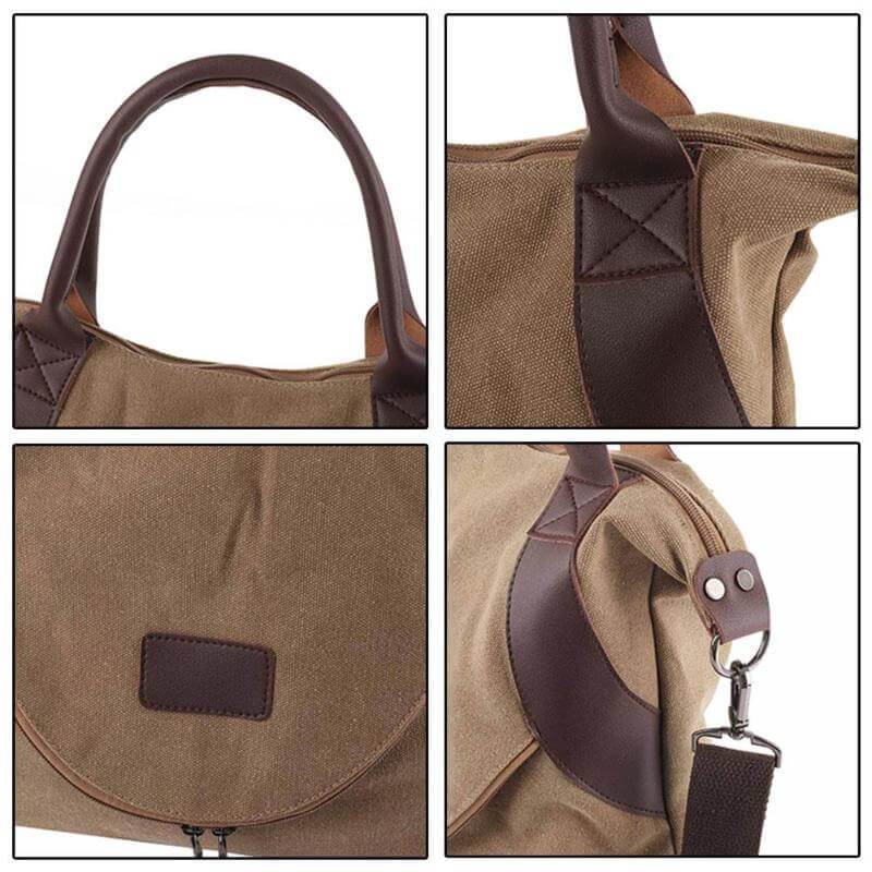 Large Pocket Canvass Bag