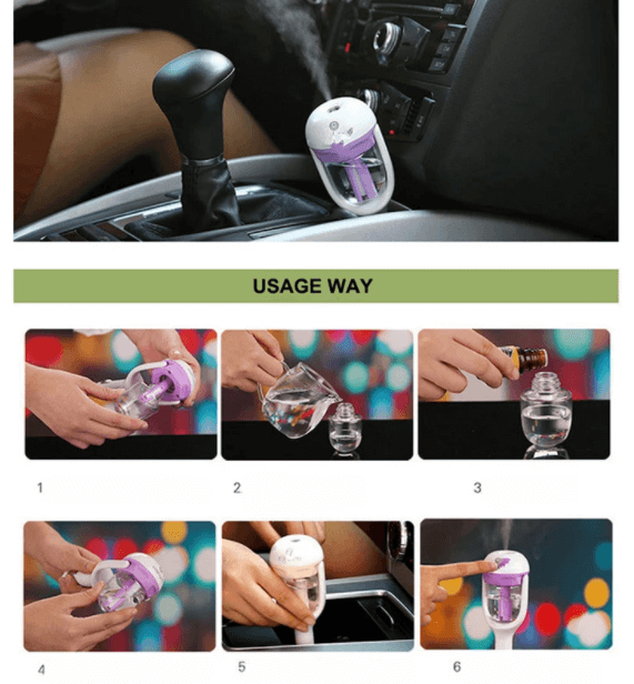 Aromatherapy Car Humidifier