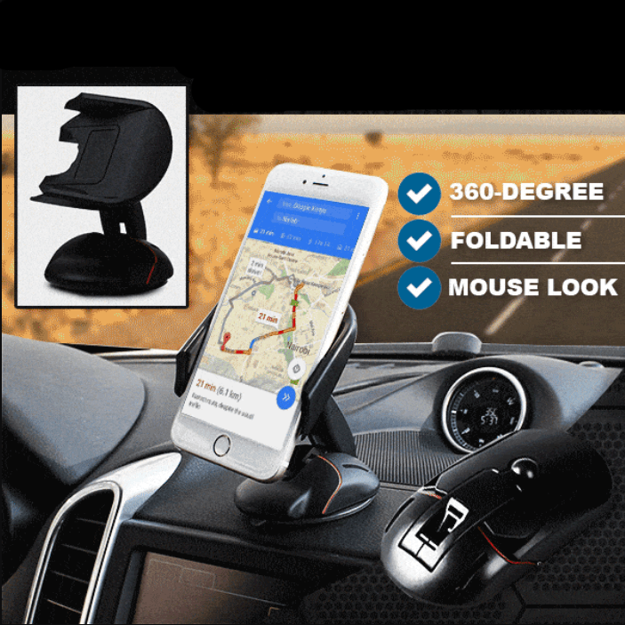 360° Transformable Car Phone Mount