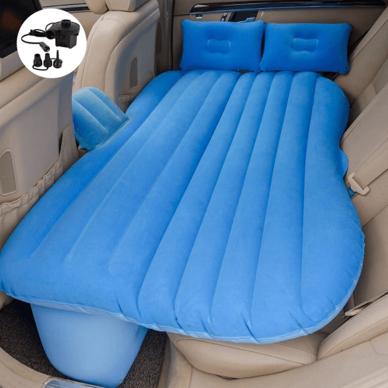 Inflatable car back seat mattress