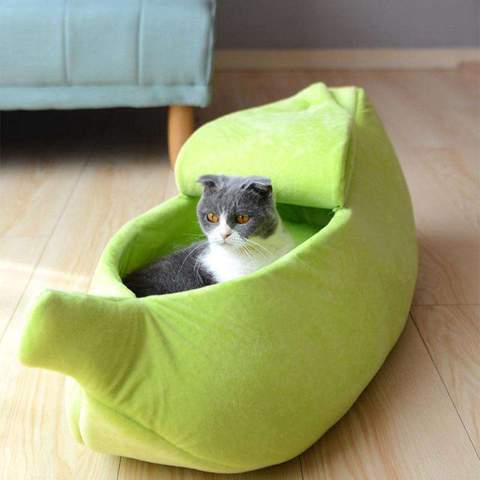 Funny Banana Cat Bed