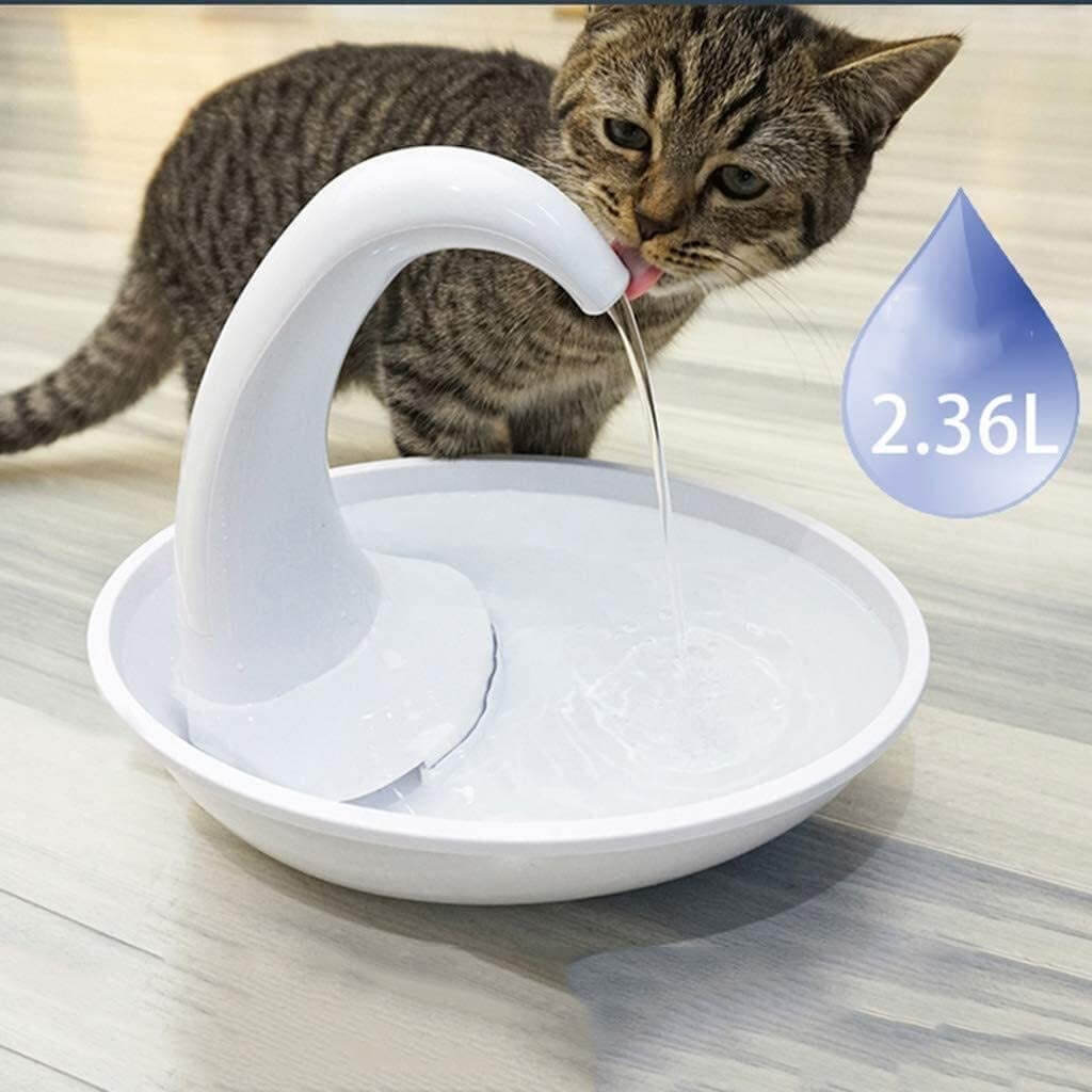 Premium automatisk drikkefontene til katter
