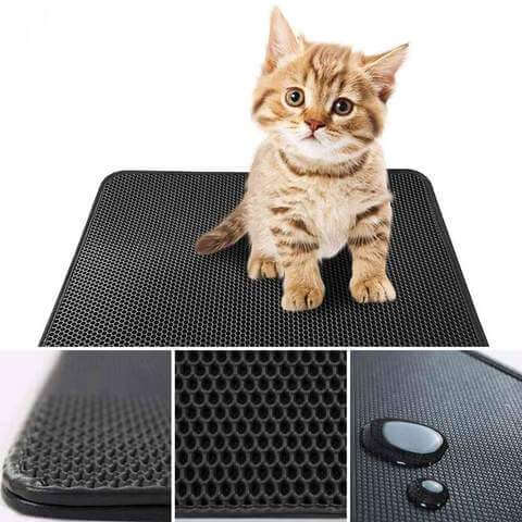 Absorbent Cat Litter Mat