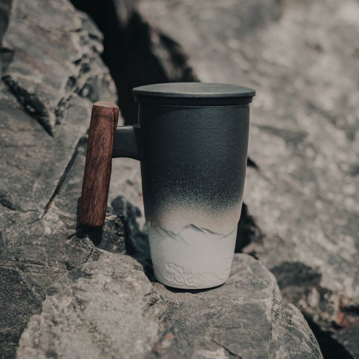 Keramisk kaffe- og tekopp