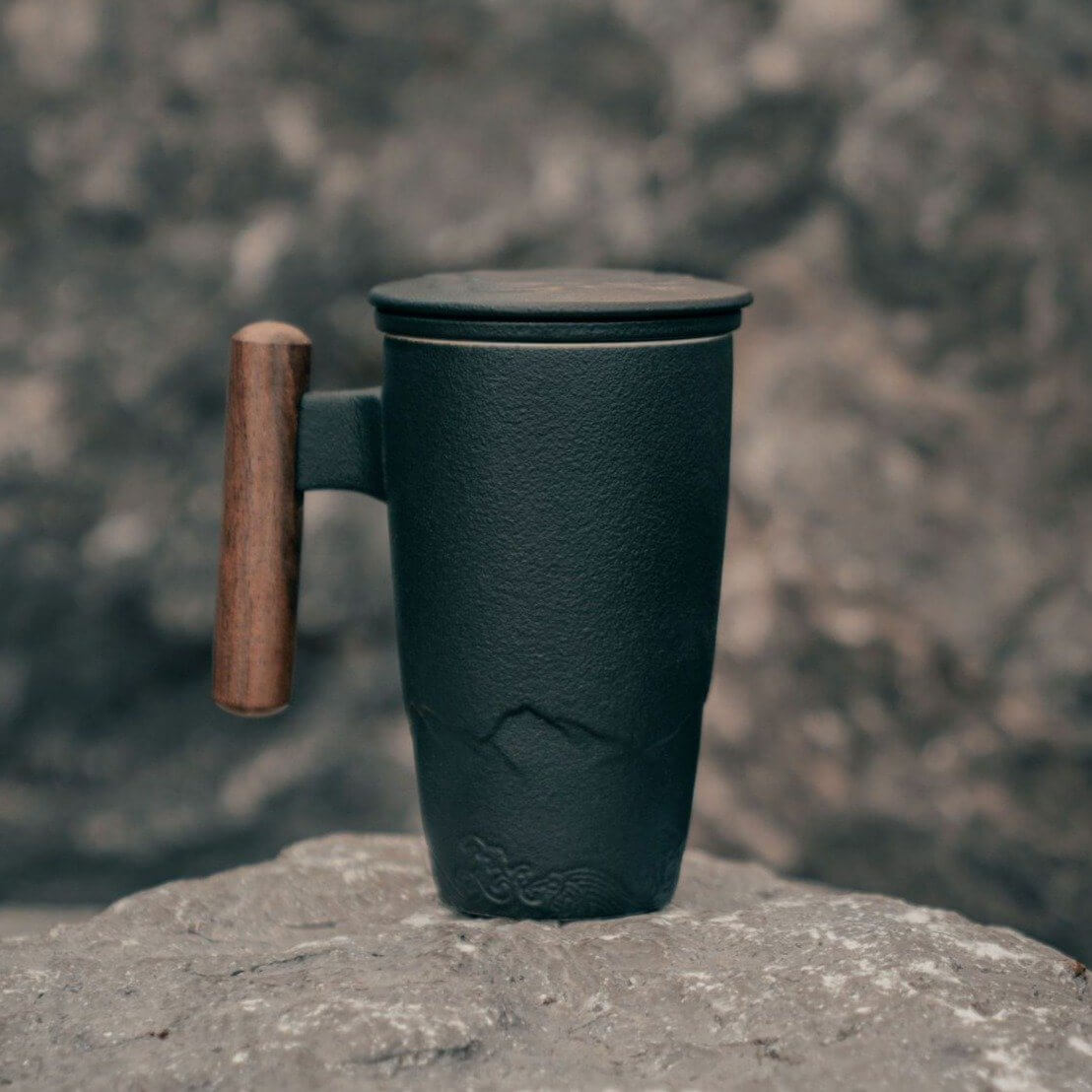 Keramisk kaffe- og tekopp
