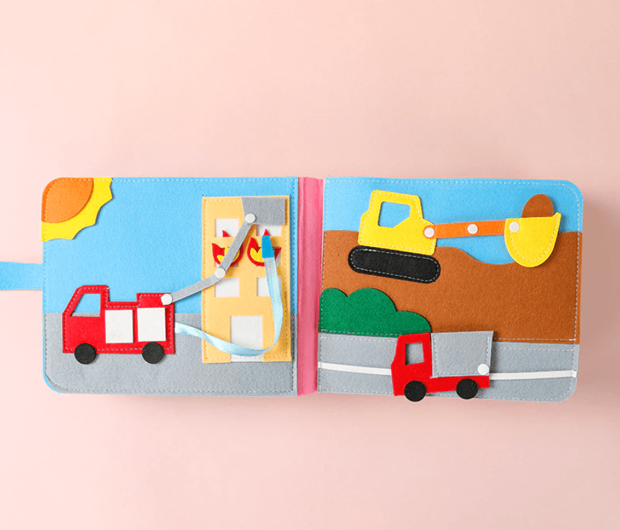 Montessori Våtserviettbok