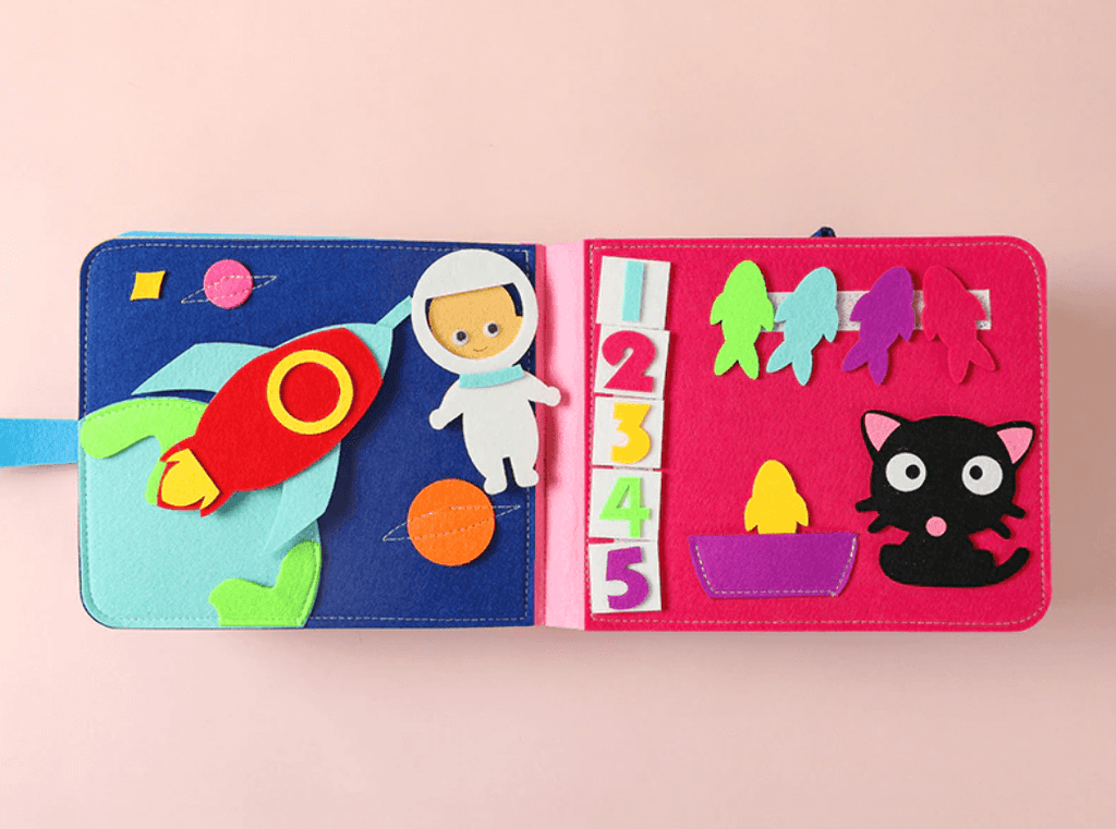 Montessori Våtserviettbok