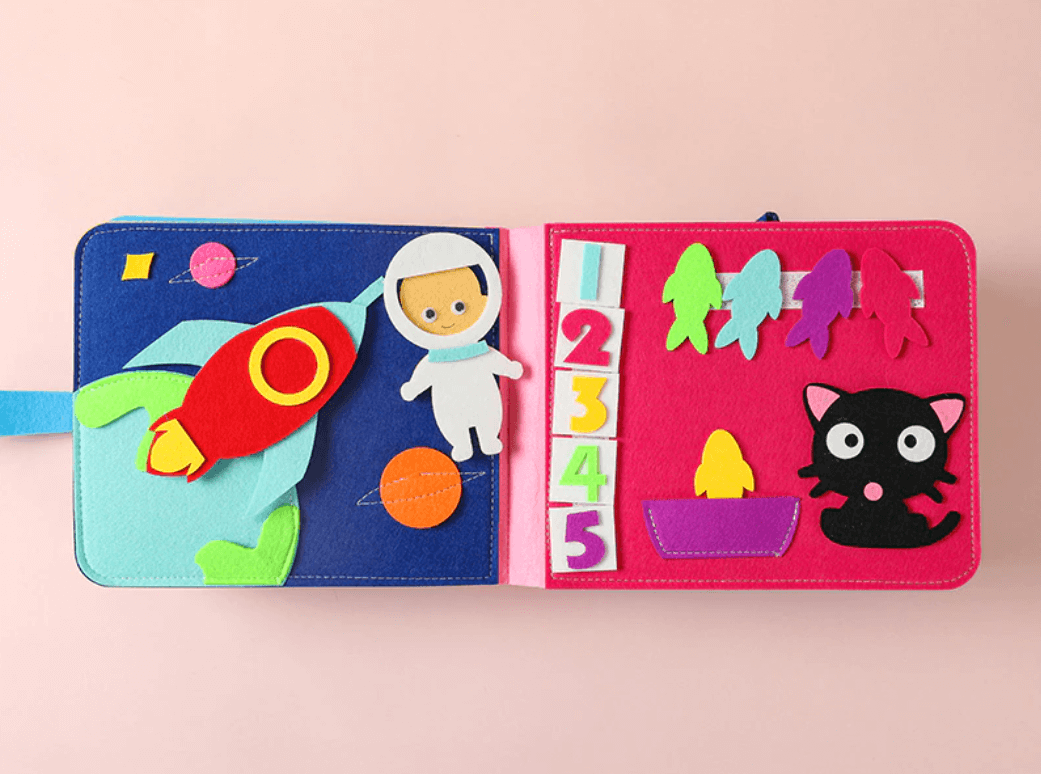 Montessori Våtserviettbok