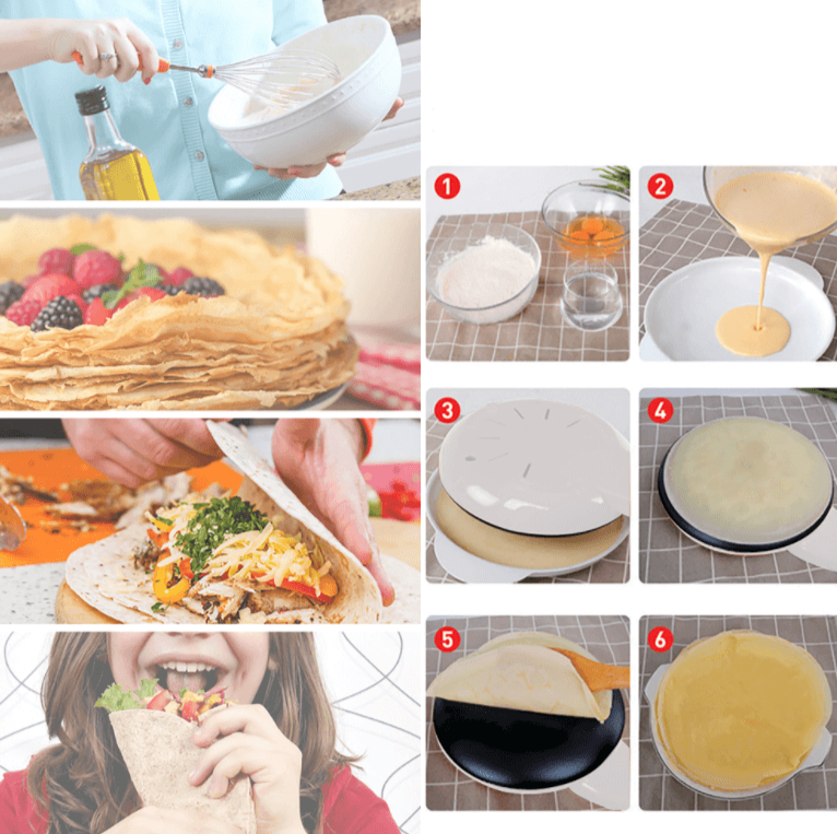 Elektrisk crêpejern