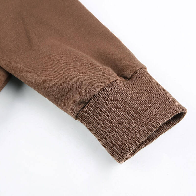 Extra Slim Crimped Zip-Up Hoodie
