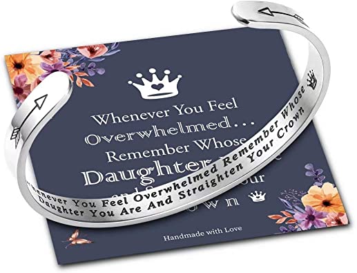Remember whose daughter you are and straighten your crown | Bracelet