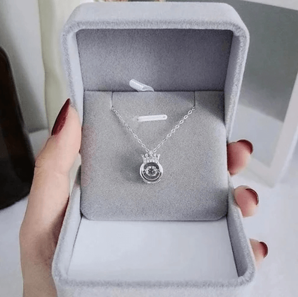 Dancing Crown Necklace