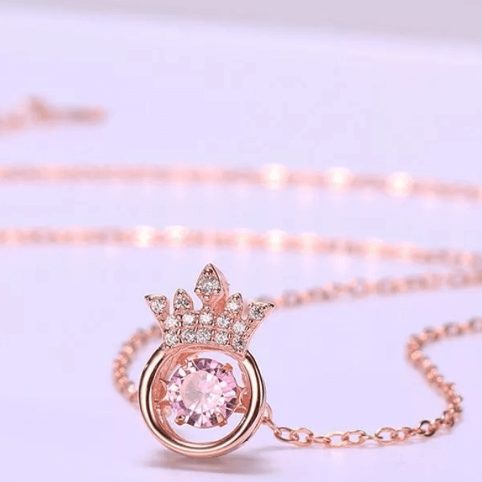 Dancing Crown Necklace