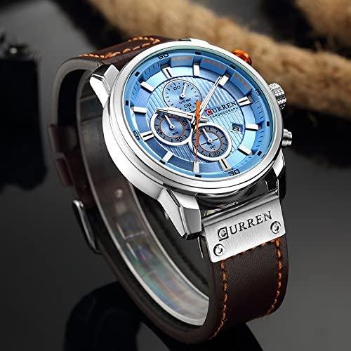 CURREN kronograf armbåndsur for menn