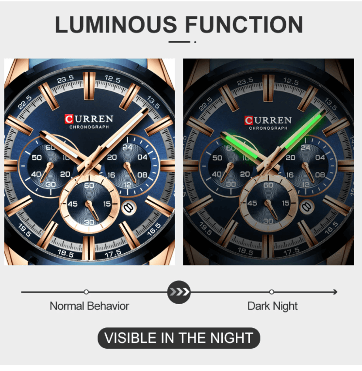Curren Business Chronograph Watch