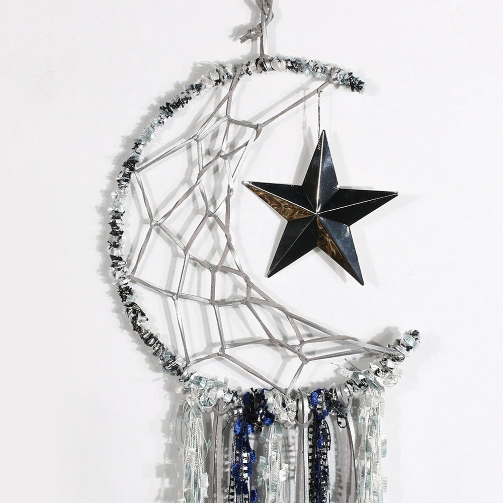 Macrame Moon Dreamcatcher