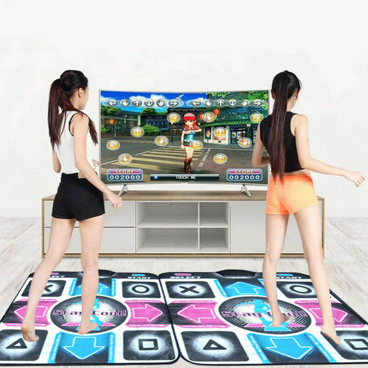Non-slip dance mat