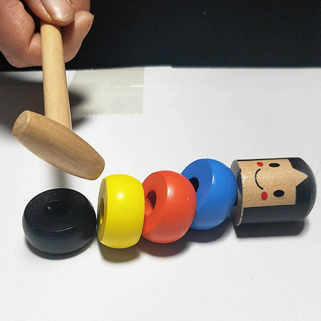 Immortal Daruma Wooden Toy