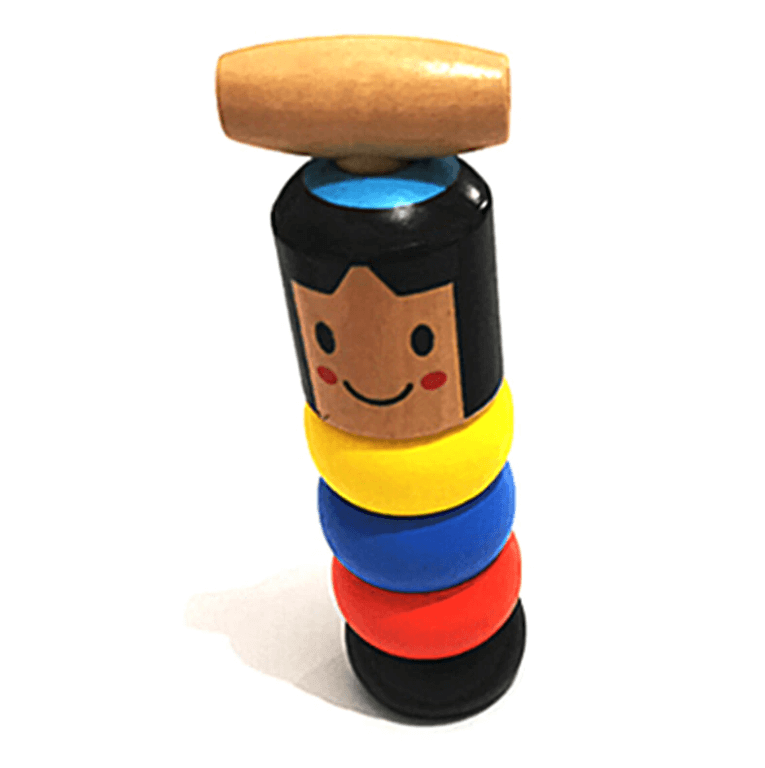 Immortal Daruma Wooden Toy